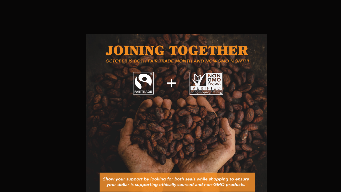 Non-GMO Project and Fair Trade are partnering
