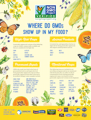 Non-GMO Month Infographic: Where Do GMOs Show Up in My Food?