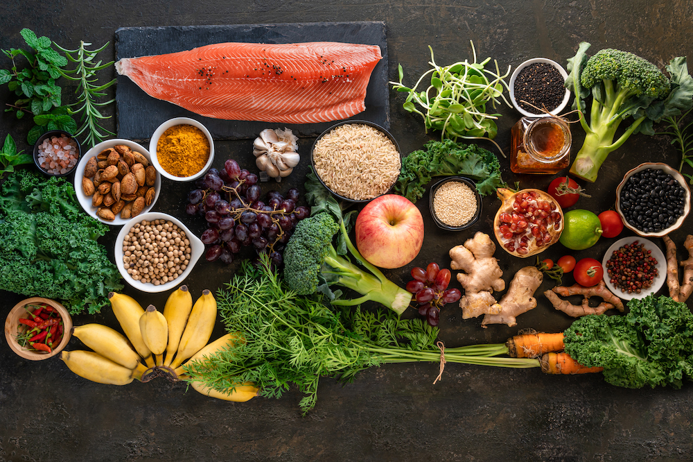 Healthy food clean eating