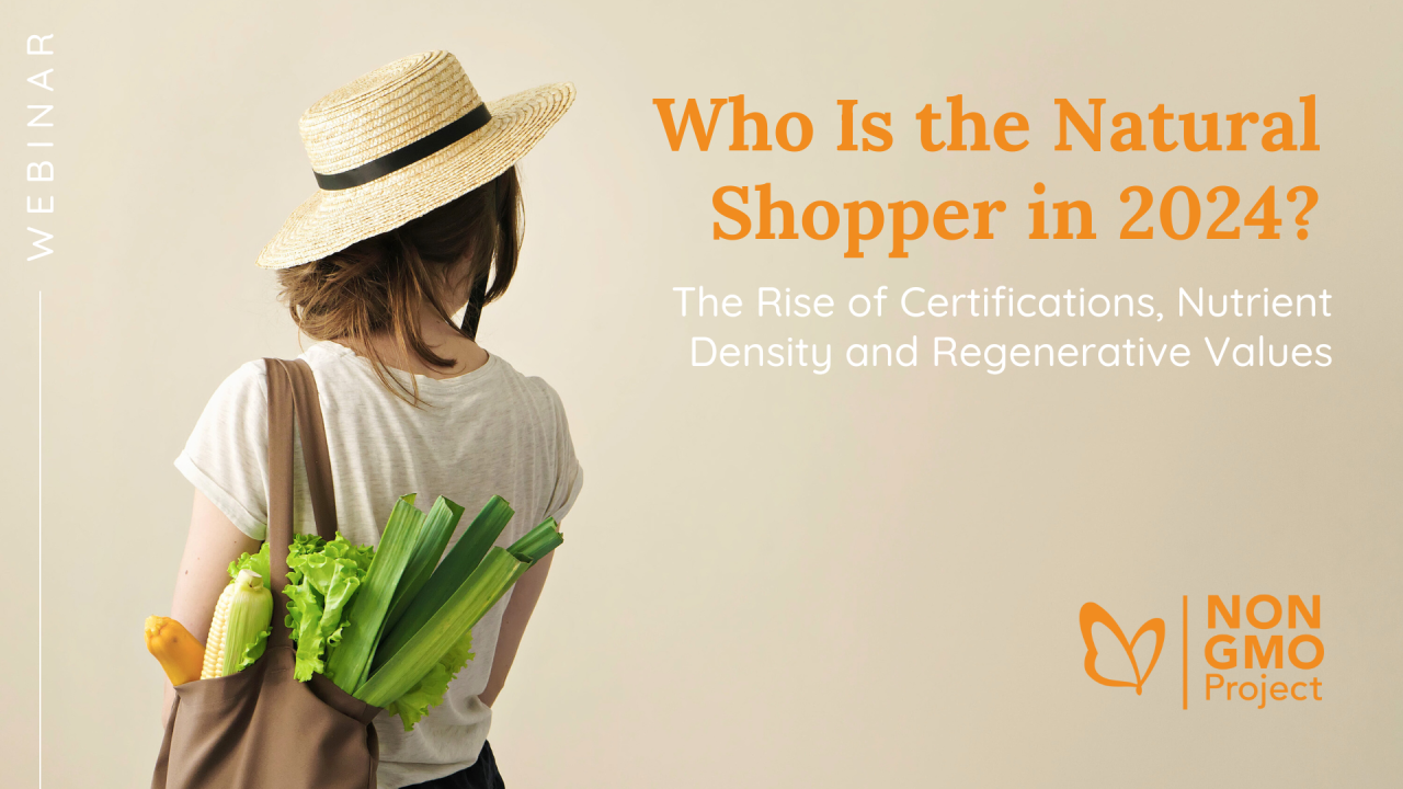 Who Is the Natural Shopper in 2024 webinar event cover