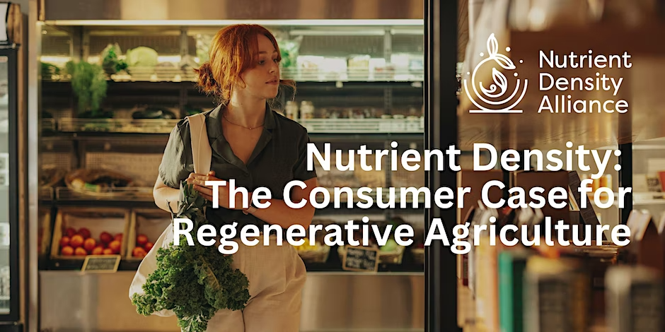 Non-GMO Project event: Nutrient Density: The Consumer Case for Regenerative Agriculture at Natural Products Expo West