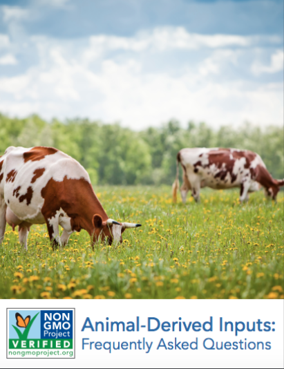 Animal-Derived Inputs: FAQ