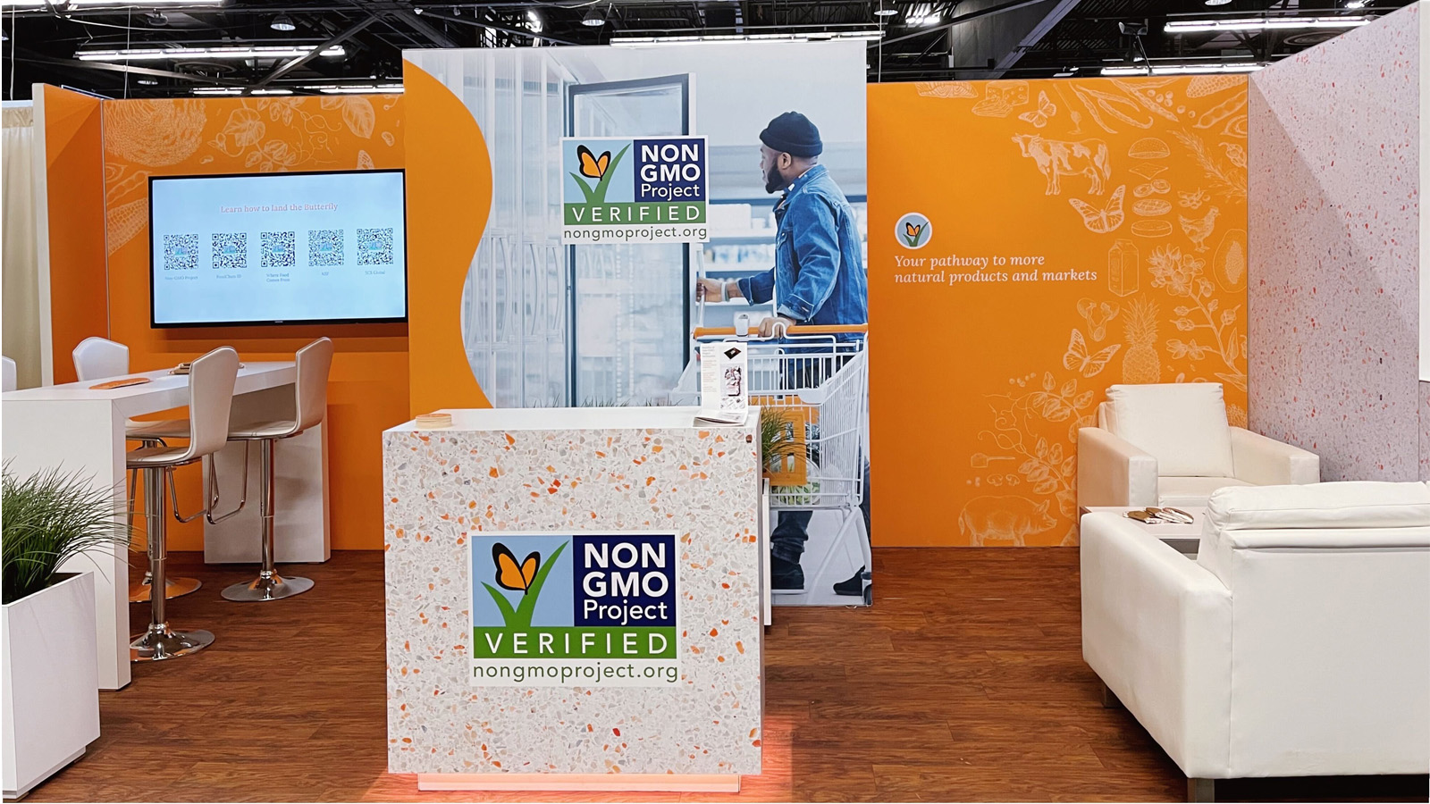 Non-GMO Project booth at Expo West 2022